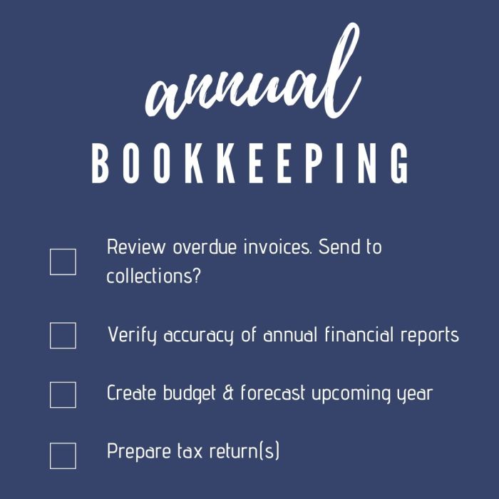 Bookkeeping checklist for small business