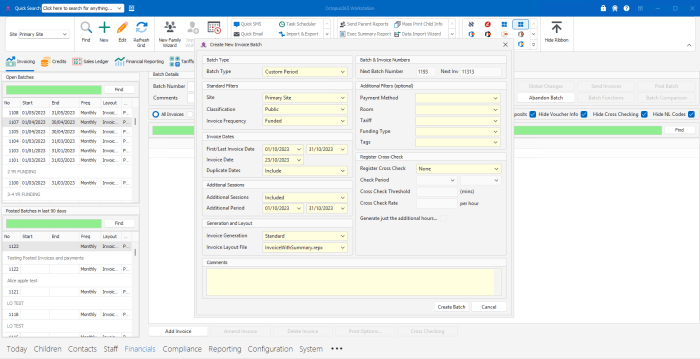 Online invoicing and bookkeeping tools